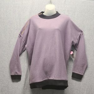 Xersion LS Sweater With Zipper On Shoulder 2XL NWT